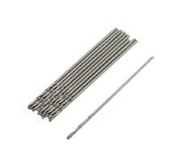 sourcingmap 10pcs Foret hélicoïdal HSS En fonte aluminium de perçage en acier rapide 0,5 mm