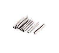 sourcingmap 10pcs Goupille à Ressort Fendue M4x25mm 304 Acier Inoxydable