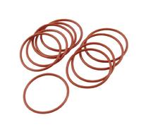 sourcingmap 10pcs Joint Torique Joints d'étanchéité en Silicone 34 x 38 x 2mm