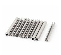 sourcingmap 10pcs M3x25mm 304 Stainless Steel Spring Split Dowel Tension Roll Cotter Pin