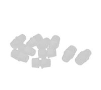 sourcingmap 10pcs Serre-câbles Filetage M10 serre câble lumière plafond réglable clair