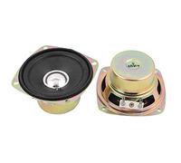 Sourcingmap 10W 4Ohm Haut-Parleur Interne Aimant Haut-Parleur 7,5X 7,5X 4cm Lot de 2