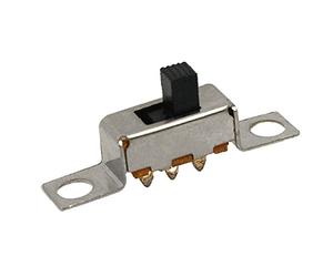 Sourcingmap 10x4.5mm 3broche 2Position 1P2T SPDT Panneau Défilement Interrupteur 0.5A 50V DC