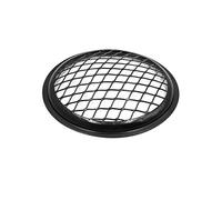 Sourcingmap 14 cm de diamètre en métal Noir de Moto Phare en Maille Filet Protecteur Grill Coque