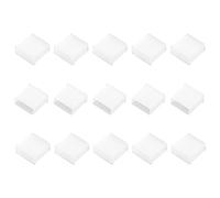 Sourcingmap 15pcs Blanc en Plastique USB 2.0 Type Un mâle Port Anti-poussière Capot de Protection antipoussière