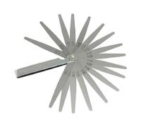 sourcingmap 17 en 1 0,02-1 mm métrique Gap jauge d'épaisseur Mesure Outil 10,2 cm