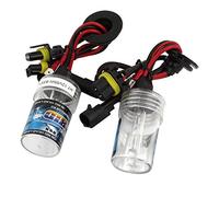 sourcingmap 2 Pièces Alim Voiture 12V 6000K 55W H7 Blanc Léger ampoules de phare xénon HID