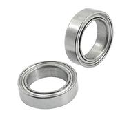 sourcingmap 2 pièces Réparation 15x10x4mm Roulement À Billes pour HSP modèle RC Sur/hors-piste Voiture
