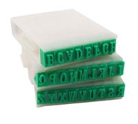 sourcingmap 26 lettres détachables Alphabet anglais en plastique Set tampon