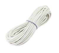 sourcingmap Câble Haute Température 15 Mètres 2mm2 230C Fil Haute Température Tressé en Silicone Flexible blanc