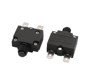 sourcingmap 2pc HS-R01 AC 125V/250V 50/60Hz 15A Inter. bouton pression momentanée 2 bornes