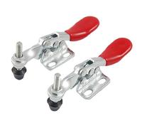 sourcingmap 2pcs Pinces à bascule horizontales en métal 27Kg 60 Lbs Capacité de maintien