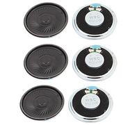 sourcing map 2W 40mm Diamètre Aimant Interne 8Ohm Mini Haut-Parleur Lot de 6