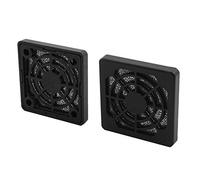 Sourcingmap 2xHousse Filtre poussière Grille Protection Ordinateur PC 50mm Ventilateur boîte