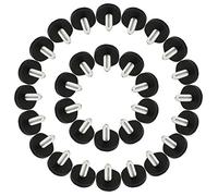 sourcingmap 30pcs Pieds de Nivellement Meuble Réglable Pied Réglable Coussin de meuble Jambe Pied de Table Chaise Base Protection Plancher à fente M6x13mm Filetage mâle