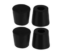 Sourcingmap 4 pcs 10 mm de diamètre intérieur conique Bumper Pad Pieds en caoutchouc 24 mm x 20 mm x 21 mm