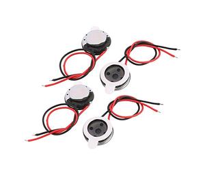 sourcingmap 4pcs 10mm dia haut-parleur 1W 8 Ohm 1000Hz ordinateurpc