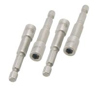 sourcingmap 4pcs 5,5 mm douille à six pans creux régleurs d'écrou magnétique tournevis
