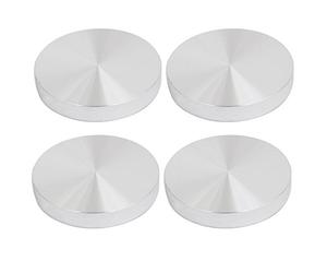 sourcingmap 4pcs 60mm Dia 10mm fil M8 épaisseur disque aluminium Matèriau table verre