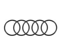 Sourcingmap 5 pcs en caoutchouc nitrile Butadiène Noir NBR Joint torique 25 mm Diamètre intérieur 2 mm de largeur