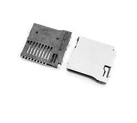 Sourcingmap 5 Pièces à Ressort Poussoir/Poussoir Micro SD Transflash Carte Mémoire Prise Fente