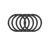 Sourcingmap 50 pcs NBR Joint torique en caoutchouc nitrile Butadiène Noir 9,5 mm Diamètre intérieur 1 mm de largeur