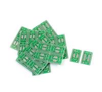 sourcingmap 50Pcs SOP20 SSOP20 TSSOP20 0.65/1.27mm DIP20 2.54mm PCB Adaptateur Convertisseur