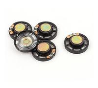 Sourcingmap 5Pcs 0.25W 8Ohm Interne Aimant Mini Musique Haute-Parleur 29mm Dia