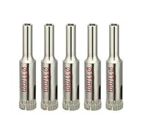 sourcingmap 5pcs Trépan Diamant Foret Scie Cloche 11mm diamant enduit Scie Cloche pour verre carreaux céramique marbre roche porcelaine