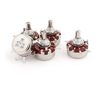 sourcingmap 5pièces 22K ohm 2W Résistance Variable potentiomètre wirewound Pots