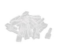 sourcingmap 6.3mm Connecteur Plat Femelle Fil Terminal Connecteur isolé Bouchon Manchon accouplement 30 pièces