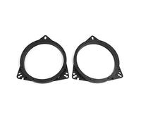sourcingmap 6.5" Diamètre extérieur Paire Haut parleurs Voiture entretoise Adaptateur pour Toyata pour Nissian