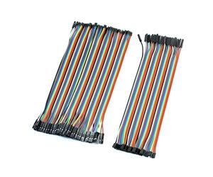 sourcingmap 60 Multicolore pour fils 2.0 mm à 2,54 mm femelle Connecteur 20 cm