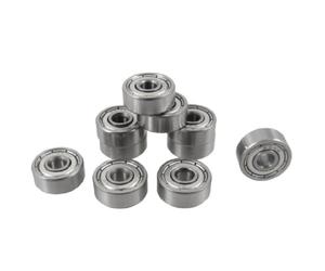 sourcingmap 624Z 4mm x 13mm x 5mm Single Ligne blindé Roulement À Billes À Gorges Profondes 10 Pièces