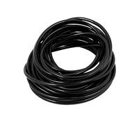 sourcingmap 6M 20ft 4mm diamètre intérieur 2 mm polyuréthane pneumatique Air tuyau tube polyuréthane noir flexible