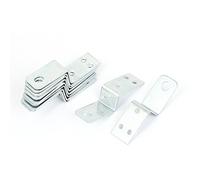 sourcingmap 70 mmx18 mm Z Forme étagère d'angle Brace plate Angle droit Bracket 10 pcs