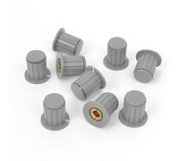sourcingmap 9 pièces de rechange Audio contrôle du volume potentiomètre Boutons 4 mm de diamètre