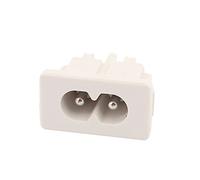 sourcingmap AC250V 2.5A 2 mâle souder borne C8 connecteur entrée alimentation type
