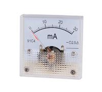 Sourcingmap Ampèremètre analogique DC 0-30 mA 91C4 pour test de circuit automatique testeur de batterie de charge