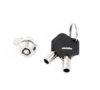 sourcingmap Armoire Armoire tiroir Boîte aux lettres 11,5 mm quart de tour Cam Lock + touches