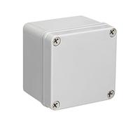 Sourcingmap Boîtier de jonction électronique étanche IP67 en plastique ABS pour projets de bricolage intérieur/extérieur 100 x 100 x 75 mm