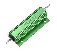 sourcingmap Boîtier en aluminium 100 W 0,47 Ohm bobiné vert pour convertisseur de remplacement LED 100 W 0,47RJ