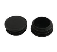 sourcingmap Bouchon Pied de Chaise Embout Capuchon Jambe Tube Insert de tube rond Protection Table Meuble Plastique Patins Pied de Meuble 38mm diamètre 2Pcs