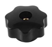 sourcingmap Boutons de Serrage Poignée 6 mm filetage femelle Diamètre Vis sur étoile noir