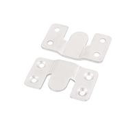 sourcingmap Canapé Cadre photo Support Interlock Joint connecteur Crochet de suspension Lot de 2