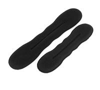 sourcingmap Cheveux Twisted Baguette Styling Queue de cheval Chignon Clip 2 en 1 Noir