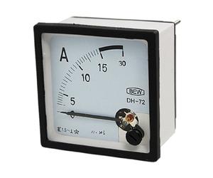 sourcingmap Classe 1.5 Précision AC 0-15 A analogique carrée panneau compteur ampèremètre DH72