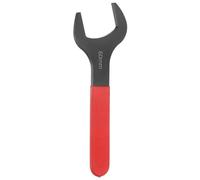 Sourcingmap Clé à bout ouvert unique métrique de 60 mm avec décalage de 15 degrés en forme de U, clé à fourche ouverte à tête plate petite avec noircissement et tige rouge pour réparation automobile