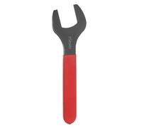 Sourcingmap Clé à tête plate à extrémité ouverte unique métrique de 35 mm Décalage de 15 degrés en forme de U Outil de démontage à tête plate petite avec tête noircie et tige rouge pour réparation