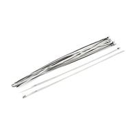 sourcingmap Collier de Serrage Serre Câble Attache Câble en acier inoxydable, 400 mm de longueur et 4,6 mm de largeur 20pcs